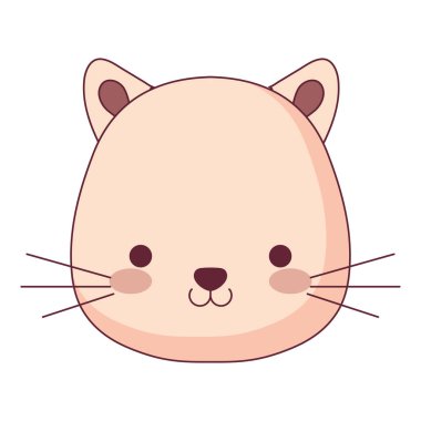 şirin ve küçük kedi karakteri