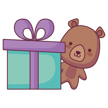 şirin ve küçük ayı giftbox ile