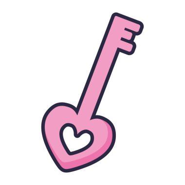 kalp sevgi ile antika anahtar