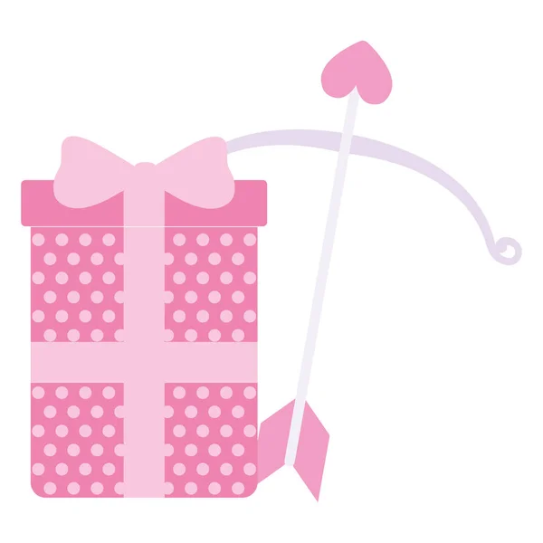 Boîte cadeau icône cadeau — Image vectorielle