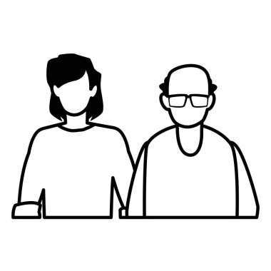 Yaşlı adamlar tasarım