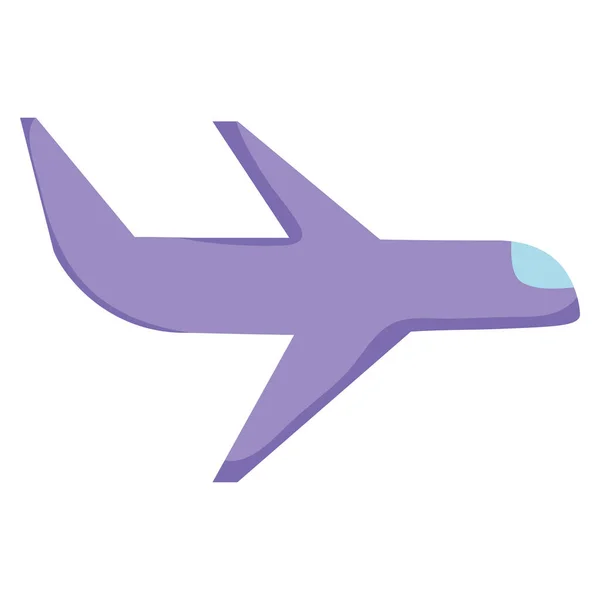 Uçak simgesi resmi — Stok Vektör