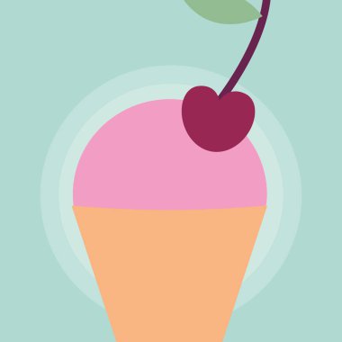 Dondurma koni tasarım