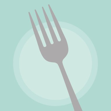 çatal simgesi resmi