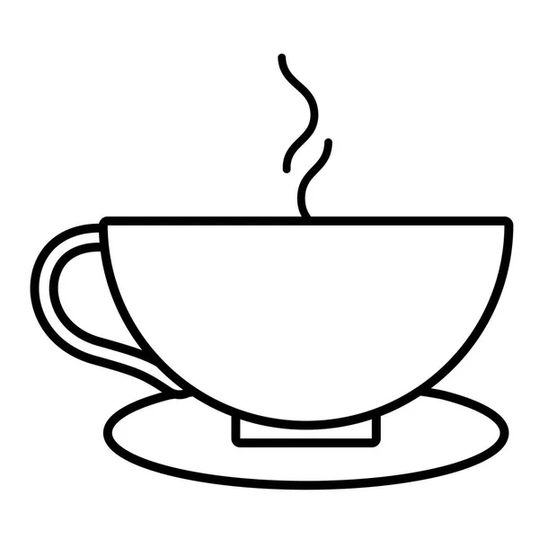 Kahve kupa tasarım — Stok Vektör