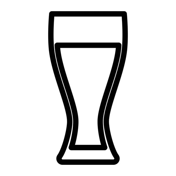 Drinken glazen pictogram — Stockvector