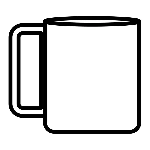 Koffie mok ontwerp — Stockvector
