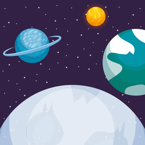 Design des Planeten Erde — Stockvektor