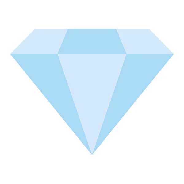 Icône de diamant image — Image vectorielle