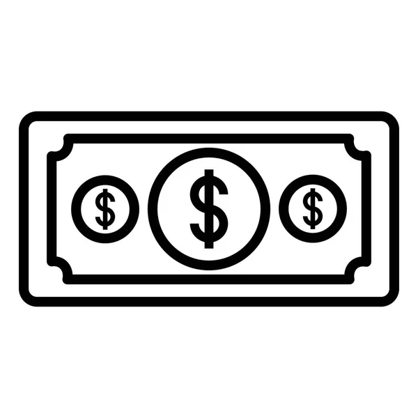 Para faturası tasarımı — Stok Vektör