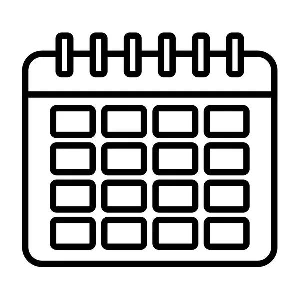 Ikona kalendarza — Wektor stockowy