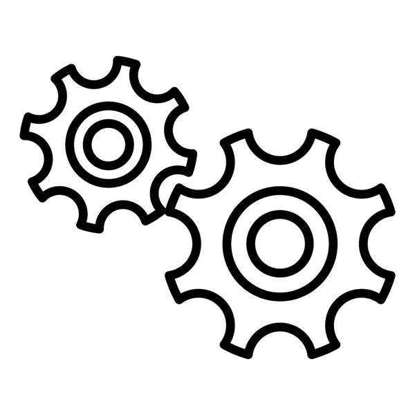 Gear wheel design — Stock Vector