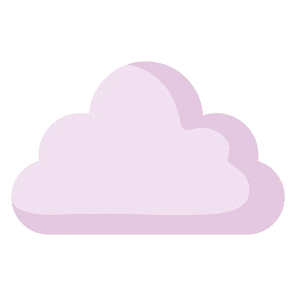 Bulut simgesi resmi — Stok Vektör