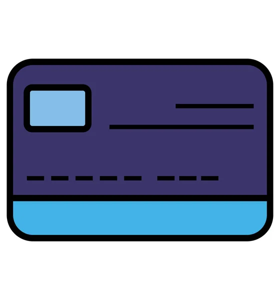 Design de cartão de crédito — Vetor de Stock