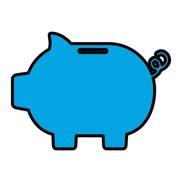 Piggy Bank Diseño — Archivo Imágenes Vectoriales