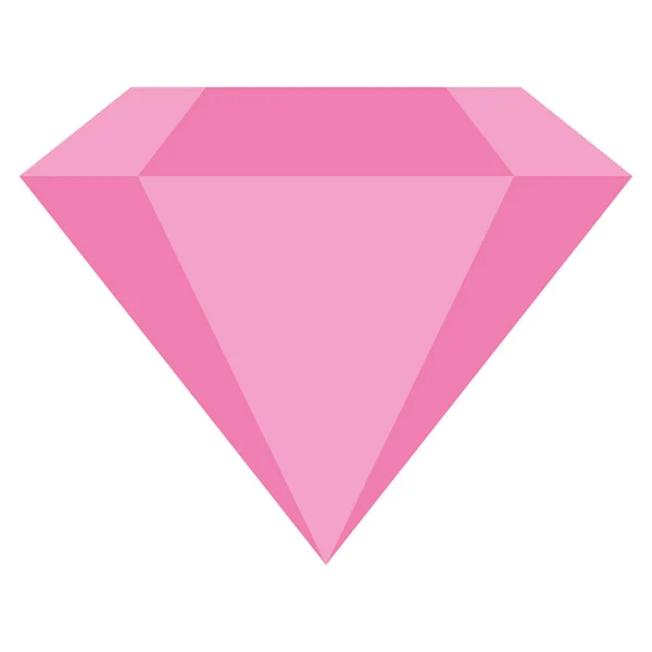 Icono de diamante imagen — Vector de stock