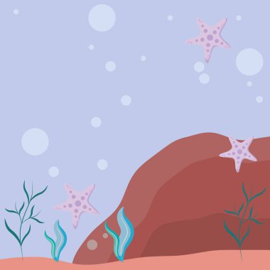 Sualtı arka plan tasarım