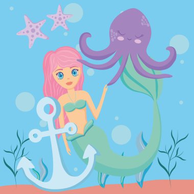 şirin deniz kızı simgesi 