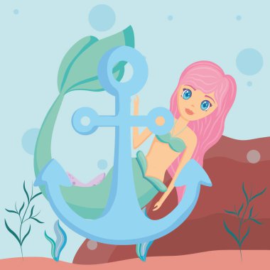 şirin deniz kızı simgesi 