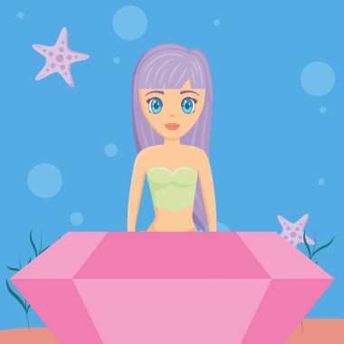 şirin deniz kızı simgesi 