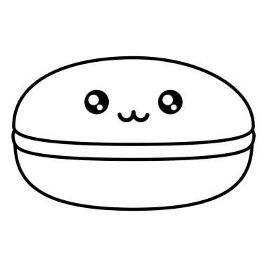 tatlı şeker kawaii karakter