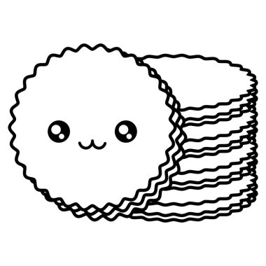 tatlı kurabiye kawaii karakterler