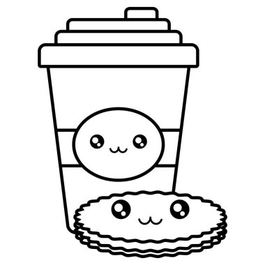 plastik kap kap ve çerezleri kawaii karakterler