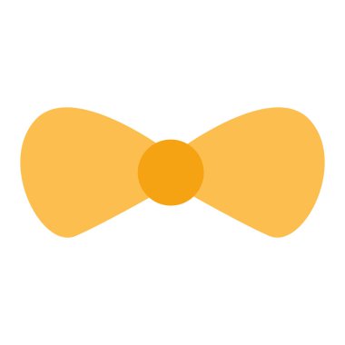 kurdele bown izole simgesi