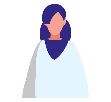 güzel ve genç kadın karakter