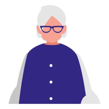 sevimli büyükanne avatar karakter