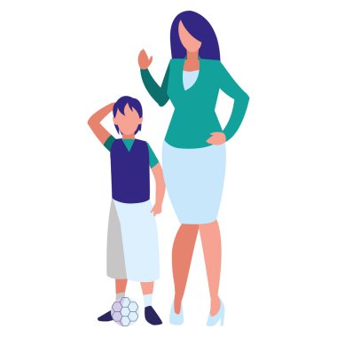 şirin anne oğlu karakterlerle