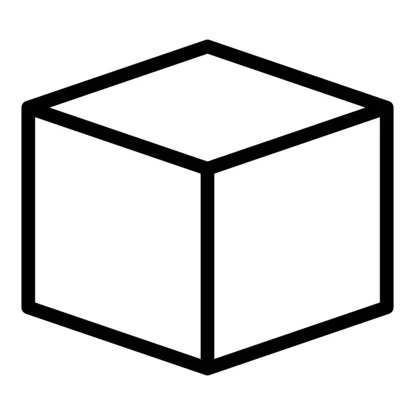 Κουτί εικονίδιο εικόνας — Διανυσματικό Αρχείο