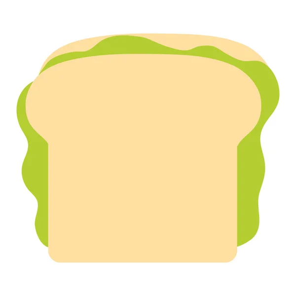 Sandwich pictogramafbeelding — Stockvector