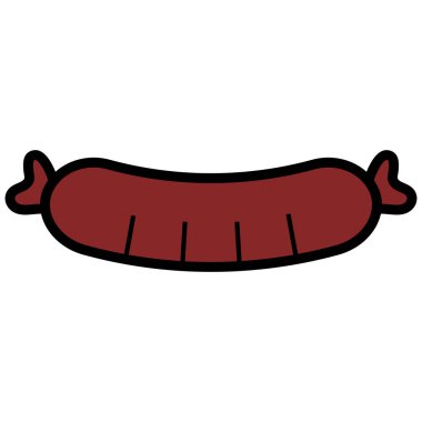 Sosis yemek tasarım