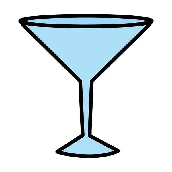 Icona Cocktail Glass — Vettoriale Stock
