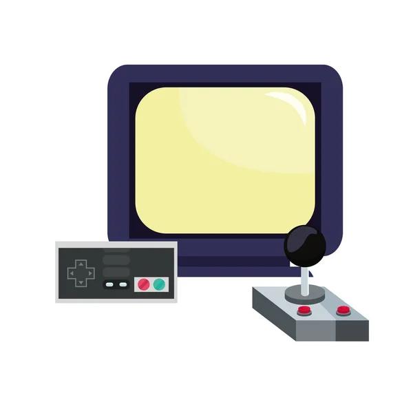 Video games design — Stock Vector