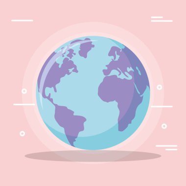 Dünya gezegeni tasarım