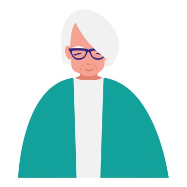 sevimli büyükanne avatar karakter