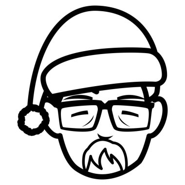 şirin dede kafa kış şapka ile