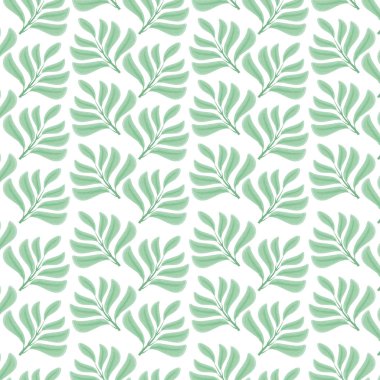 şube ile desen yapraklar