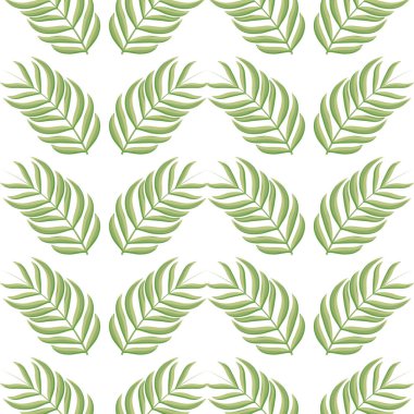 şube ile desen yapraklar