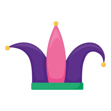 Joker şapka karnaval aksesuar