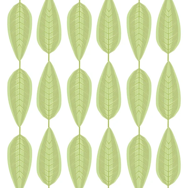 Écologie feuilles plantes patron — Image vectorielle