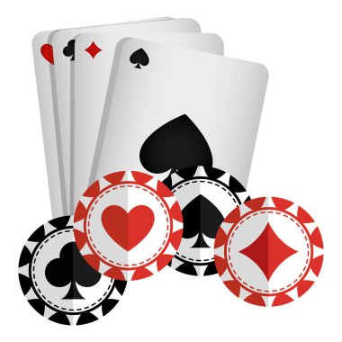 Poker kartları casino kutsal kişilerin resmi