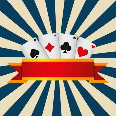 Poker kartları casino kutsal kişilerin resmi