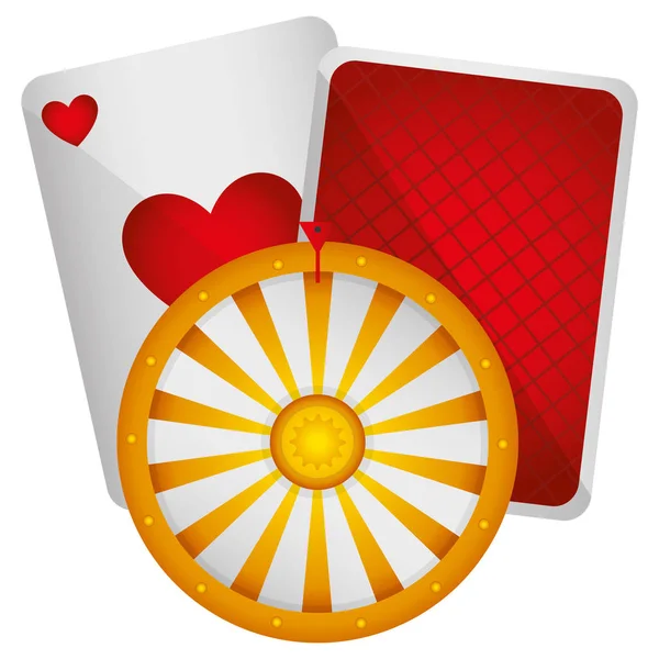 Poker kartları casino kutsal kişilerin resmi — Stok Vektör