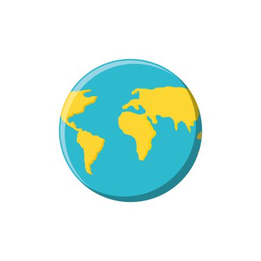 dünya gezegen earth simgesini