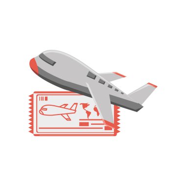 Uçak seyahat bileti ile