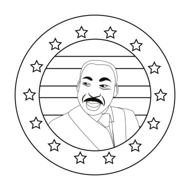 Martin luther king portre