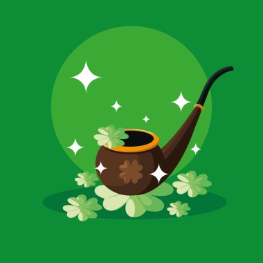 Boru st ahşap patrick ve yonca